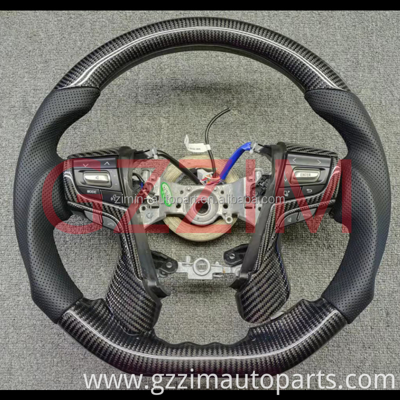 Hot Selling Factory Price Carbon Fiber Car Steering Wheel For Land Cruiser FJ200